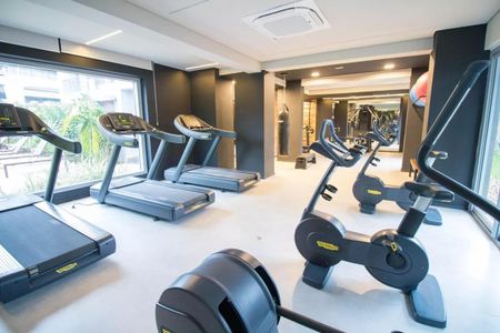 Studio para alugar com 26m², 1 quarto e sem vaga Studio para alugar com 26m², 1 quarto e sem vagaÁrea comum - Academia