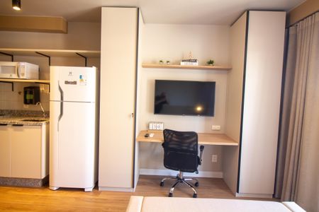 Studio de kitnet/studio para alugar com 1 quarto, 26m² em Vila Cordeiro, São Paulo