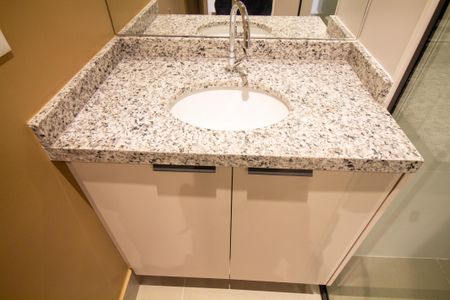 Studio para alugar com 26m², 1 quarto e sem vaga Studio para alugar com 26m², 1 quarto e sem vagaBanheiro