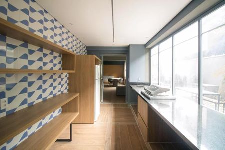 Studio para alugar com 26m², 1 quarto e sem vaga Studio para alugar com 26m², 1 quarto e sem vagaÁrea comum - Churrasqueira