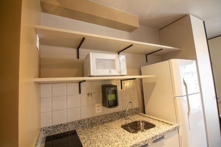 Studio para alugar com 26m², 1 quarto e sem vaga Studio para alugar com 26m², 1 quarto e sem vagaCozinha