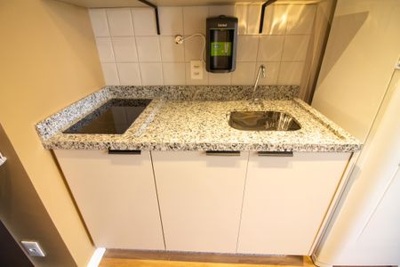 Studio para alugar com 26m², 1 quarto e sem vaga Studio para alugar com 26m², 1 quarto e sem vagaCozinha