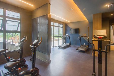 Studio para alugar com 39m², 1 quarto e sem vagaAcademia