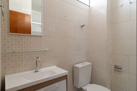 Banheiro Social de kitnet/studio para alugar com 1 quarto, 36m² em Bela Vista, São Paulo