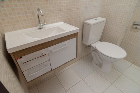 Studio para alugar com 36m², 1 quarto e sem vaga Studio para alugar com 36m², 1 quarto e sem vagaBanheiro Social