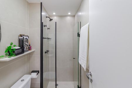 Studio para alugar com 21m², 1 quarto e sem vaga Studio para alugar com 21m², 1 quarto e sem vagaBanheiro Social