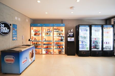 Studio para alugar com 21m², 1 quarto e sem vaga Studio para alugar com 21m², 1 quarto e sem vagaÁrea comum - Mercado