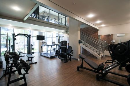 Studio para alugar com 21m², 1 quarto e sem vaga Studio para alugar com 21m², 1 quarto e sem vagaÁrea comum - Academia