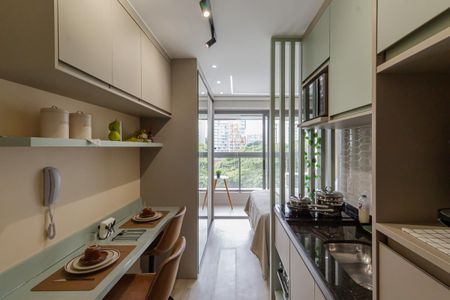 Studio para alugar com 21m², 1 quarto e sem vagaCozinha