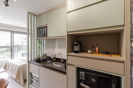 Studio para alugar com 21m², 1 quarto e sem vagaCozinha