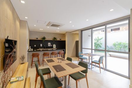 Studio para alugar com 21m², 1 quarto e sem vagaÁrea comum - Salão de festas