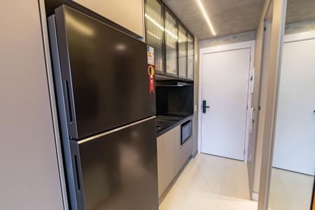 Studio à venda com 26m², 1 quarto e sem vagaCozinha