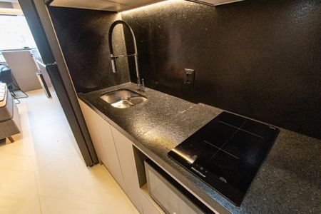 Studio à venda com 26m², 1 quarto e sem vagaCozinha