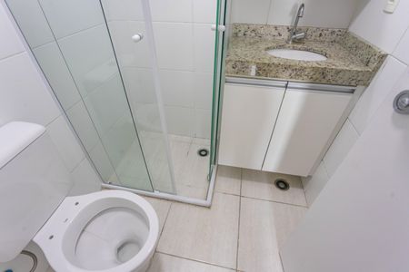 Apartamento à venda com 57m², 2 quartos e 1 vagaBanheiro da suíte