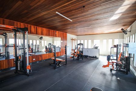 Casa de condomínio para alugar com 149m², 2 quartos e 3 vagasÁrea comum - Academia