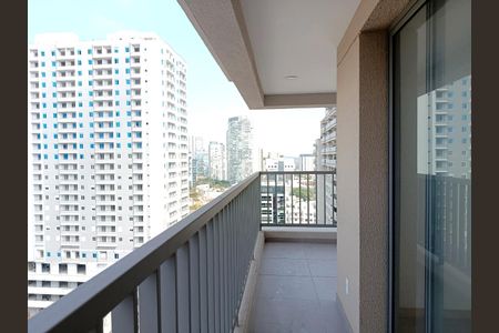 Studio à venda com 44m², 1 quarto e sem vagaVaranda