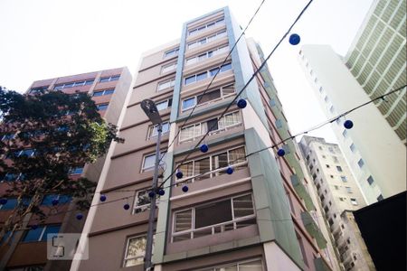 Studio à venda com 25m², 1 quarto e 1 vagaFachada