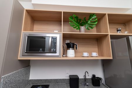 Studio à venda com 26m², 1 quarto e sem vagaCozinha