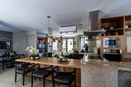 Apartamento à venda com 61m², 2 quartos e 1 vagaÁrea comum - Espaço gourmet