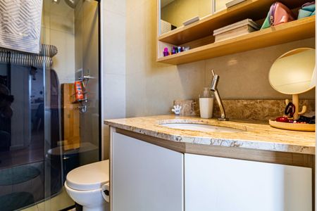 Apartamento à venda com 61m², 2 quartos e 1 vagaBanheiro social