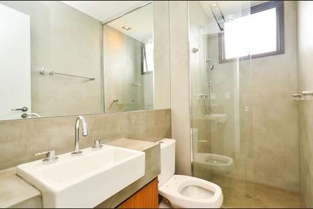 Apartamento à venda com 78m², 2 quartos e 2 vagas Apartamento à venda com 78m², 2 quartos e 2 vagasBanheiro social