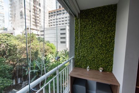 Apartamento à venda com 29m², 1 quarto e sem vagaVaranda