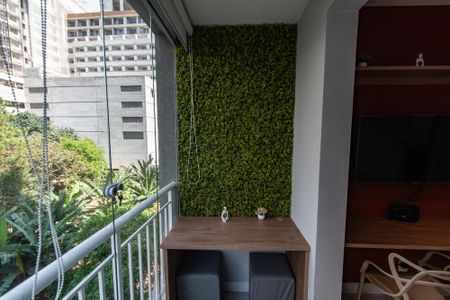 Varanda de apartamento à venda com 1 quarto, 29m² em Vila Mariana, São Paulo