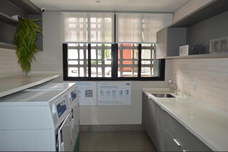 Studio à venda com 20m², 1 quarto e sem vagaLavanderia