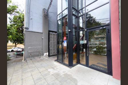 Studio à venda com 20m², 1 quarto e sem vagaFachada + Plaquinha