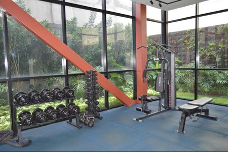 Studio à venda com 20m², 1 quarto e sem vagaAcademia