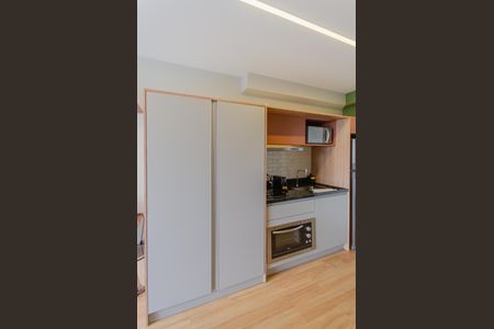 Studio para alugar com 25m², 1 quarto e sem vaga Studio para alugar com 25m², 1 quarto e sem vagaCozinha