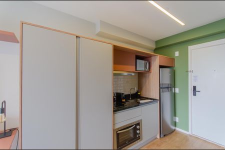 Studio para alugar com 25m², 1 quarto e sem vaga Studio para alugar com 25m², 1 quarto e sem vagaCozinha