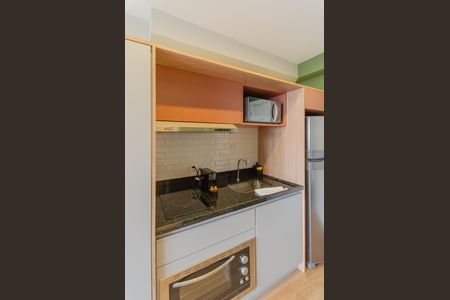 Studio para alugar com 25m², 1 quarto e sem vaga Studio para alugar com 25m², 1 quarto e sem vagaCozinha