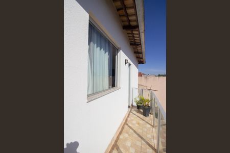 Varanda do Quarto 1 de casa à venda com 2 quartos, 71m² em Fonte Grande, Contagem