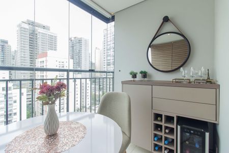 Apartamento à venda com 33m², 1 quarto e 1 vagaVaranda