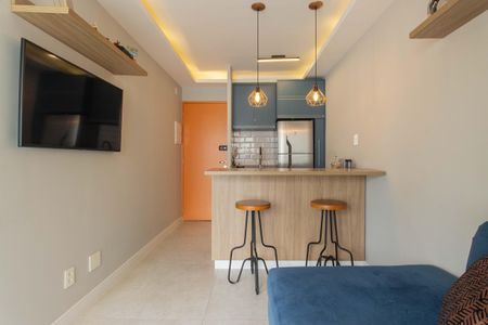 Sala de apartamento à venda com 1 quarto, 33m² em Vila Mariana, São Paulo