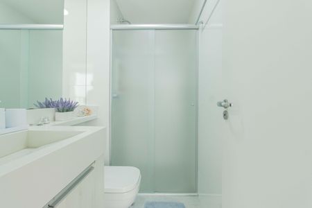 Banheiro de apartamento à venda com 1 quarto, 33m² em Vila Mariana, São Paulo