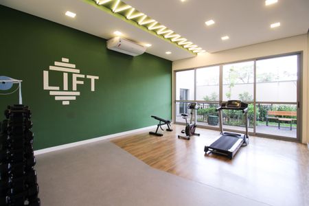 Apartamento para alugar com 31m², 1 quarto e sem vaga Apartamento para alugar com 31m², 1 quarto e sem vagaÁrea comum - Academia