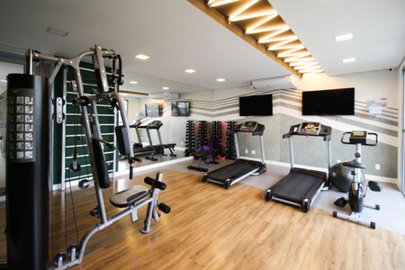 Apartamento para alugar com 31m², 1 quarto e sem vaga Apartamento para alugar com 31m², 1 quarto e sem vagaÁrea comum - Academia