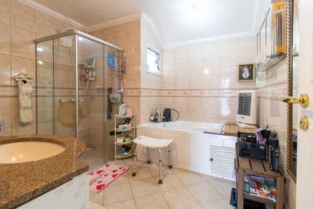 Casa de condomínio para alugar com 210m², 3 quartos e 3 vagasBanheiro da Suíte