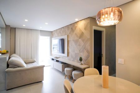 Sala de apartamento para alugar com 2 quartos, 69m² em Cerâmica, São Caetano do Sul