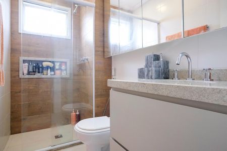 Apartamento para alugar com 69m², 2 quartos e 1 vagaBanheiro da suíte