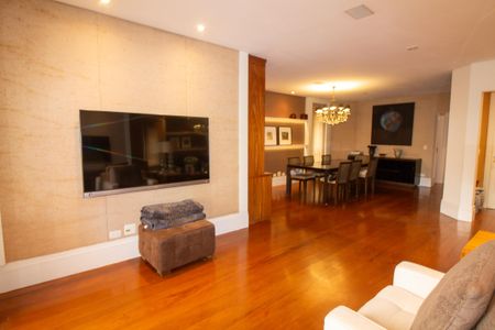 Sala de apartamento à venda com 4 quartos, 216m² em Brooklin, São Paulo