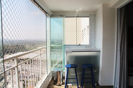 Varanda da Sala de apartamento à venda com 2 quartos, 71m² em Vila Antonieta, Guarulhos