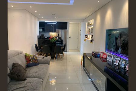 Sala de apartamento à venda com 2 quartos, 79m² em Vila Bertioga, São Paulo