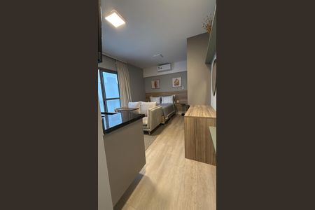 Sala de apartamento à venda com 1 quarto, 25m² em Indianópolis, São Paulo