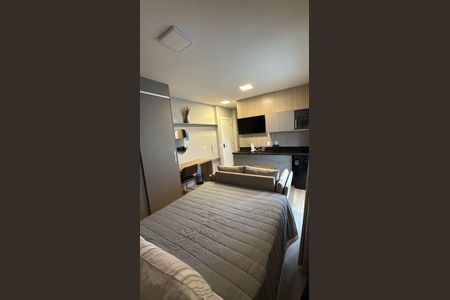 Quarto de apartamento à venda com 1 quarto, 25m² em Indianópolis, São Paulo