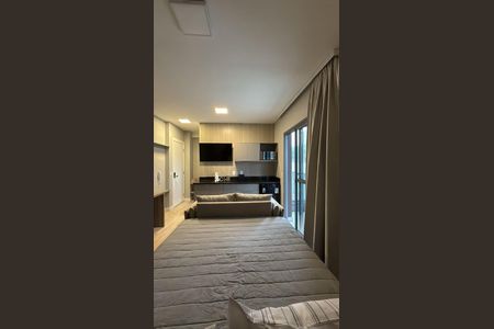 Sala de apartamento à venda com 1 quarto, 25m² em Indianópolis, São Paulo