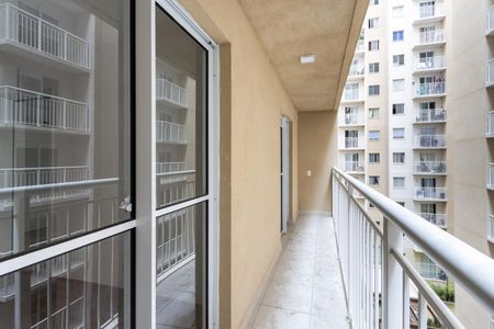 Varanda da Sala de apartamento para alugar com 1 quarto, 32m² em Bom Retiro, São Paulo