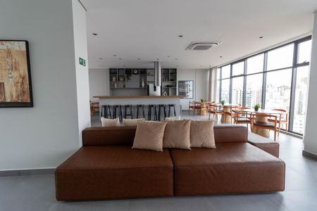 Apartamento para alugar com 32m², 1 quarto e sem vaga Apartamento para alugar com 32m², 1 quarto e sem vagaÁrea Comum - Salão de Festas